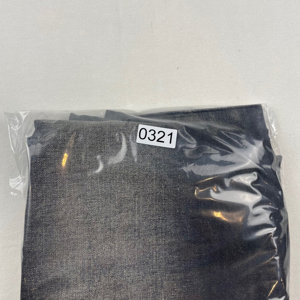 Makobi Denim Co Distressed Moto Jeans Mens 36x32 Faded Black Biker Distressed - Picture 7 of 7